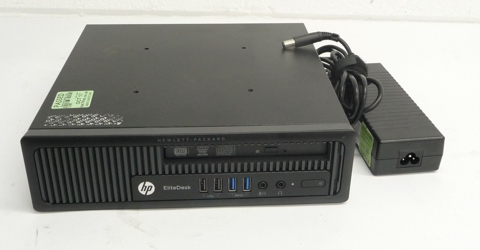 HP EliteDesk 800 G1 USDT PC i5 4590S 3.0GHz 4GB DDR3 500GB HDD Win10 ...